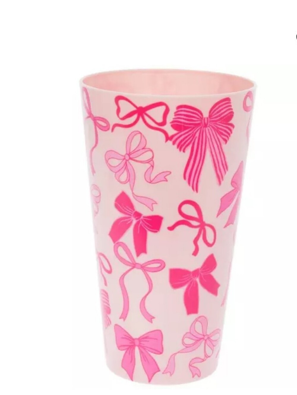 New Pink Bow Cups 4pk